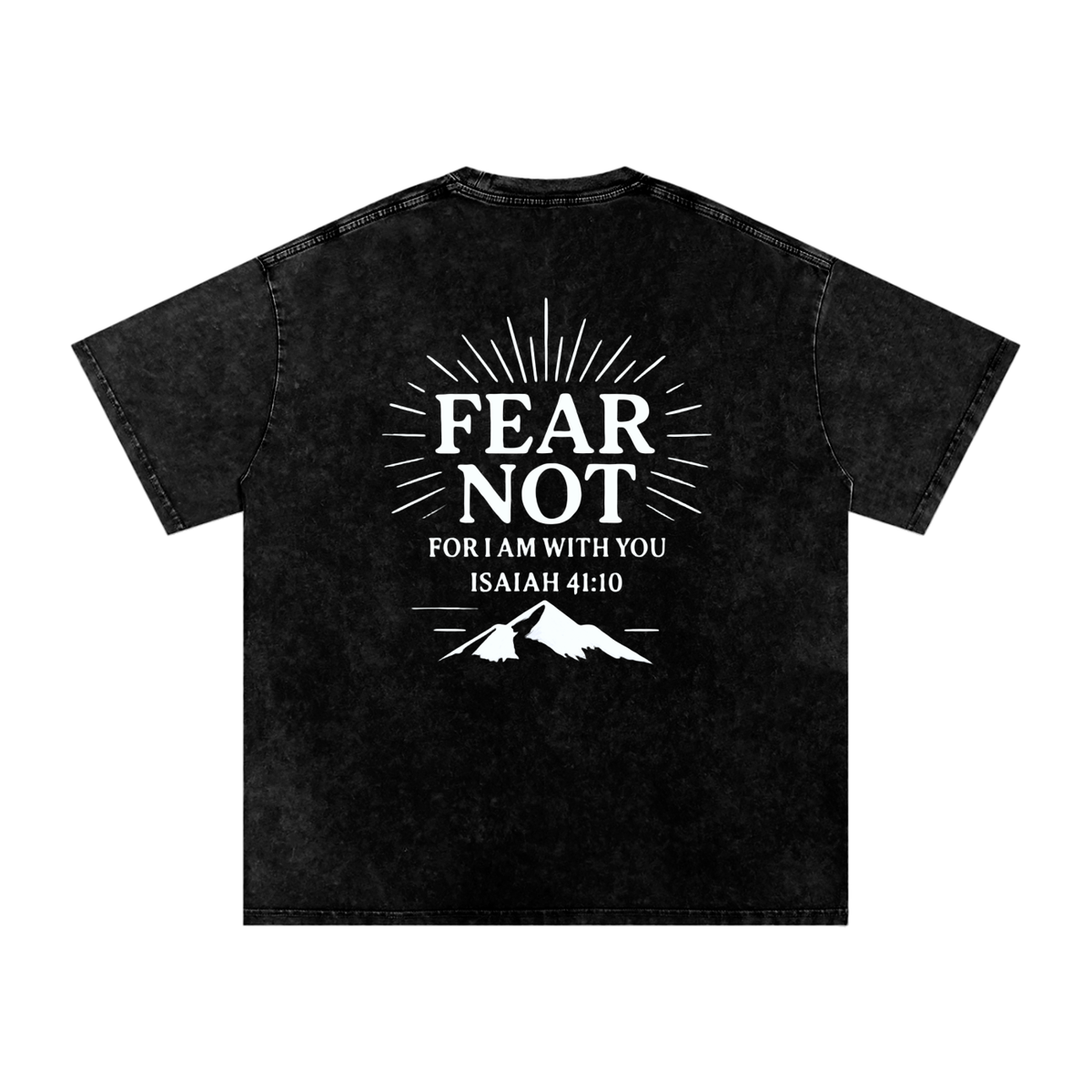 Fear Not Oversized Graphic Tee